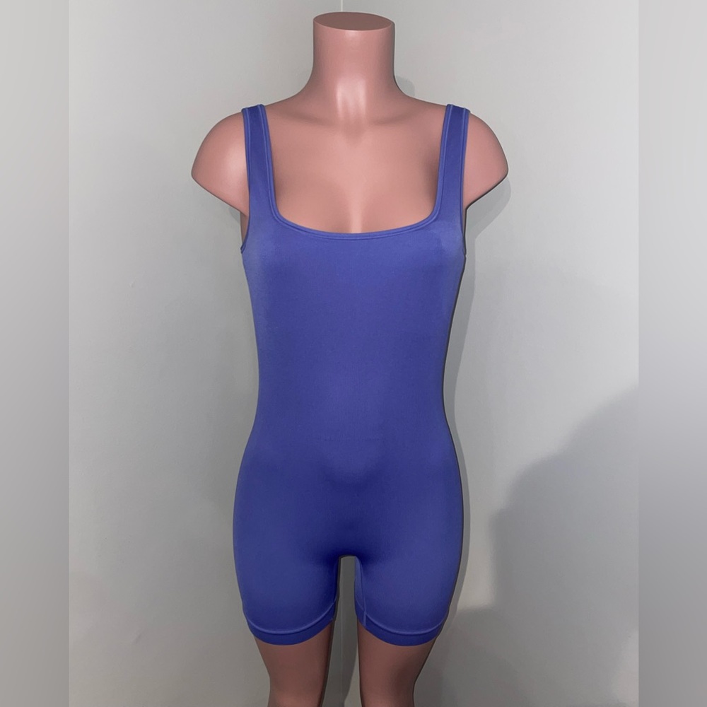Athleta Aurora Bodysuit Shortie Size. Medium Purple